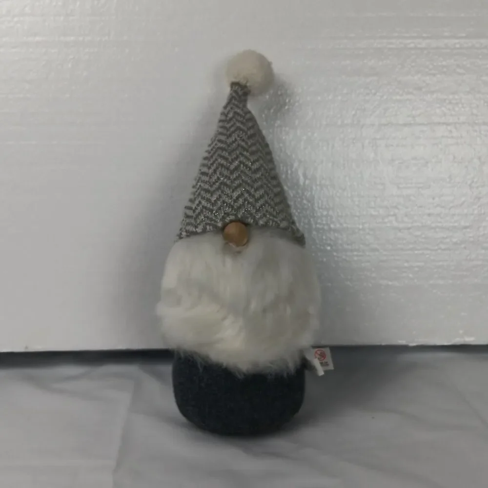Target Wondershop Gnome Shelf Sitter Grey Silver Weighted Bottom Replacement